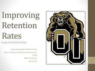 Enhancing Student Retention Rates through Institutional Data Analysis