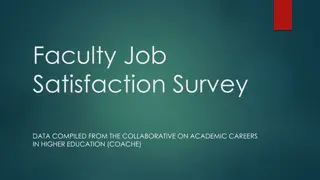 COACHE Survey Results and Faculty Job Satisfaction at UMKC