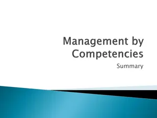 Exploring Strategies for Organizational Competencies