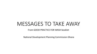 Key Messages for Effective WASH Practices in Ghana