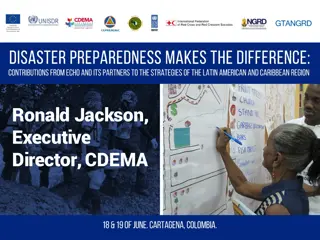 Disaster Risk Management Strategies in the Caribbean: Ronald Jackson's Vision