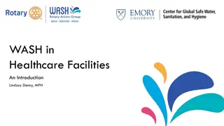 Importance of WASH in Healthcare Facilities: An Overview