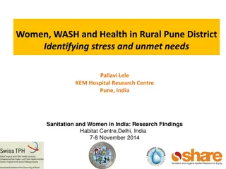 Women, WASH, and Health in Rural Pune District