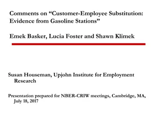 Customer-Employee Substitution: Evidence from Gasoline Stations