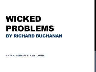 Understanding Wicked Social Problems in Design and Management