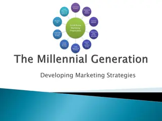 Millennials for Effective Marketing Strategies