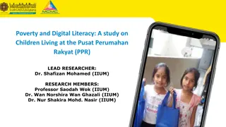 Digital Literacy Challenges Among Children Living in Socioeconomic Disadvantaged Areas