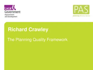 Challenges in Government Planning: The Importance of Quality Frameworks