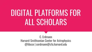 Digital Platforms for Scholarly Engagement in Astrophysics and Data Science