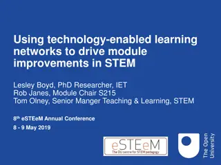 Enhancing STEM Module Improvements Through Technology-Enabled Learning Networks