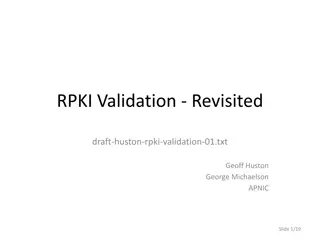 RPKI Validation Revisited: Challenges and Solutions