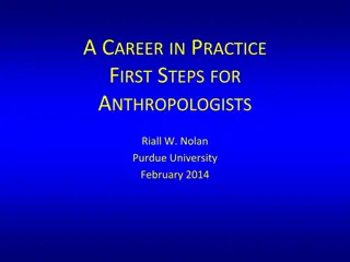 Career Development for Anthropologists in Practice: Key Steps and Strategies