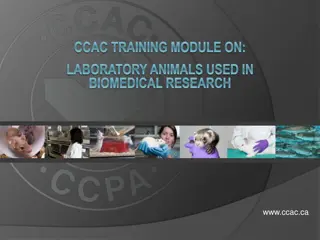 Training Module on Laboratory Animals in Biomedical Research