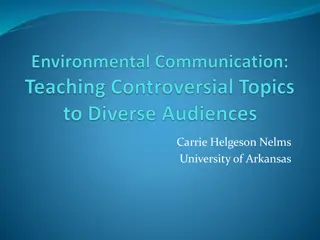 Effective Communication for Diverse Audiences in Geoscience and Anthropology