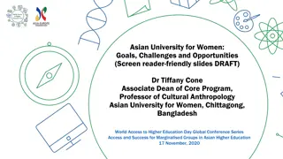 Empowering Women Through Education at Asian University for Women