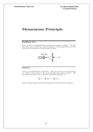 Fluid Mechanics Class Note by Dr. Qassem Hamed Jalut, Associate Professor