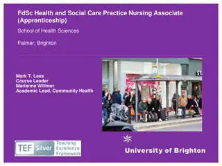 Enhancing Nursing Associate Education: Key Developments and Collaborations