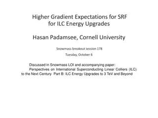 Advancements in Superconducting Linear Colliders for ILC Energy Upgrades