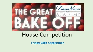 House Competition - Bake Off Fundraiser for Macmillan Cancer Support