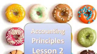 Accounting Principles Lesson 2: Transactions and Financial Statements