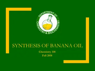 Synthesis of Banana Oil in Chemistry Class