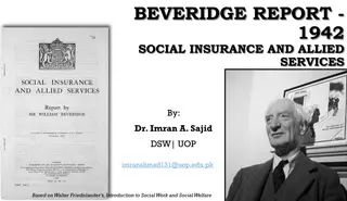 The Beveridge Report and its Social Welfare Impact During World War II