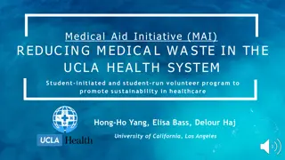 UCLA Medical Aid Initiative: Reducing Medical Waste