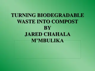 Innovative Solution: Turning Biodegradable Waste into Compost for Sustainable Agriculture