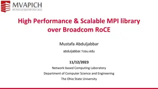 Enhancing HPC Performance with Broadcom RoCE MPI Library