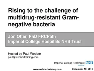 Rising to the Challenge of Multidrug-Resistant Gram-Negative Bacteria