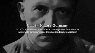 The Factors Behind Hitler's Rise to Power in Germany