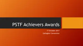 PSTF Achievers Awards 2017 Highlights