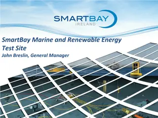 Latest Developments in Marine Renewable Energy Projects at SmartBay