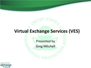 Virtual Exchange Services (VES) Presented by Greg Mitchell