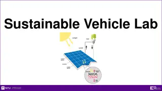 Sustainable Vehicle Lab - Exploring Renewable Energy Technologies