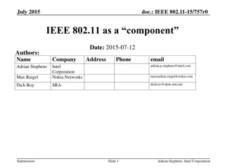 Future Vision for IEEE 802.11 in 5G Networks