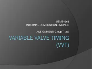 Understanding Variable Valve Timing (VVT) in Internal Combustion Engines