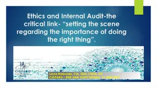 Importance of Ethics in Internal Audit Practices