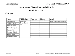 Enhancing Spectral Efficiency Through Nonprimary Channel Access in IEEE 802.11