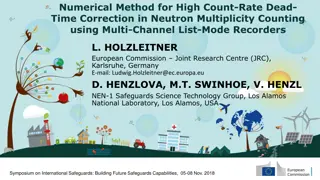 Numerical Method for High Count-Rate Dead-Time Correction in Neutron Multiplicity Counting