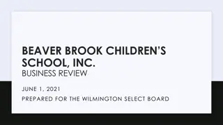 Beaver Brook Children's School Business Review & Program Proposal for Wilmington