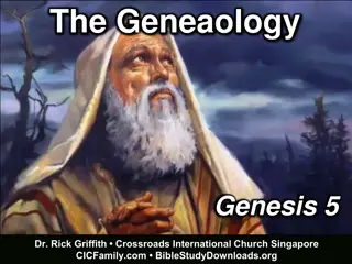 Unveiling Genesis Genealogies: From Adam to Noah and Beyond