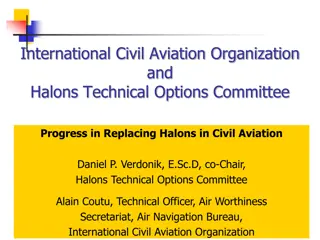 Progress in Replacing Halons in Civil Aviation: ICAO Initiatives