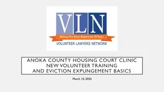 Anoka County Housing Court Clinic Overview