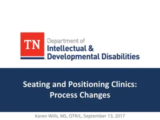 Changes in Seating and Positioning Clinics Process Overview