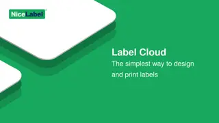 Simplify Label Design with Label.Cloud