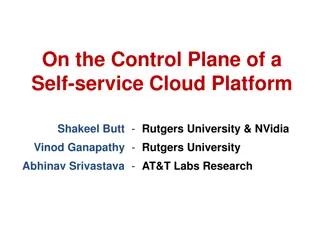 Control Plane Security in Self-service Cloud Platforms