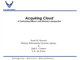 Cloud Services Acquisition for Efficient Operations