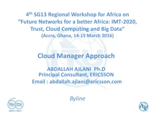 Cloud Computing and Future Networks: Driving Innovation in Africa