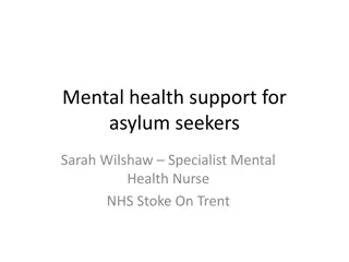 Mental Health Support for Asylum Seekers - Providing Care and Guidance